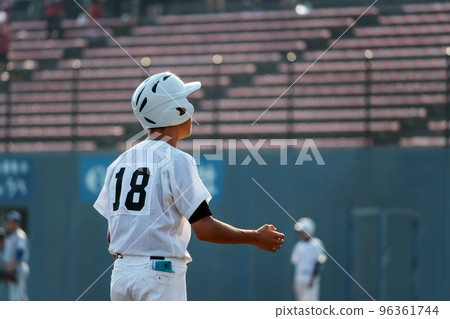 Empty Third Base Coach Box Baseball Stock Photo 1085691740