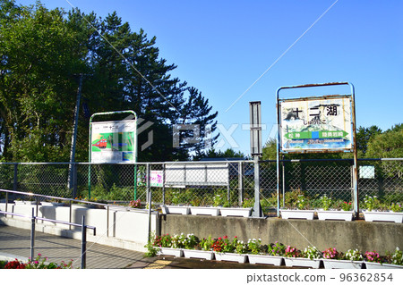 Scenery of the Gono Line in Aomori Prefecture Scenery of the Gono Line in Aomori Prefecture 96362854
