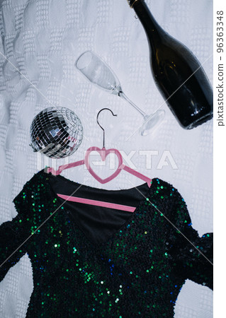 New years eve outfit ideas, dress to impress. Party dresses for celebration New years eve night. Partywear dress, look getting ready for night party. New years eve outfit ideas, dress to impress. Party dresses for celebration New years eve night. Partywear dress, look getting ready for night party. 96363348