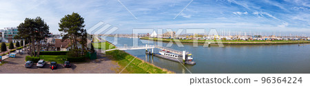 view on the marina of Nieuwpoort 96364224