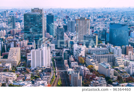 Tokyo cityscape in Japan Meguro Station, JR Tokyu Meguro Building, Meguro Central Square, Yamanote Line, etc. Tokyo cityscape in Japan Meguro Station, JR Tokyu Meguro Building, Meguro Central Square, Yamanote Line, etc. 96364460