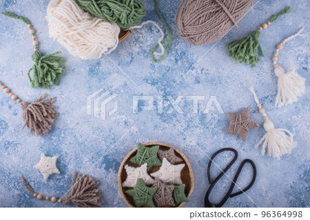 Christmas and New Year boho style decoration Christmas and New Year boho style decoration 96364998