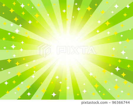 Glitter highlighting line _ sunburst _ green 96366744