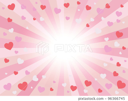 心濃度線_情人節形象 96366745