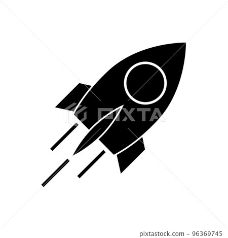 Rocket icon. missile. military weapons. vector. Rocket icon. missile. military weapons. vector. 96369745