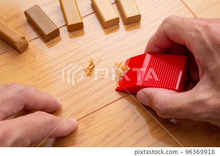 Flooring (floor) scratch repair work Scraping flat (5/8) Flooring (floor) scratch repair work Scraping flat (5/8) 96369918