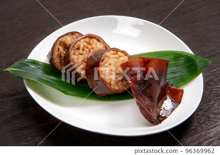 Ikameshi, a local dish of the Oshima region of Hokkaido 96369962