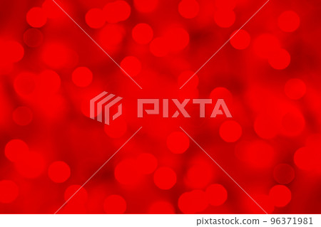 Glowing bokeh garland in bright red color. Christmas and new year background with soft focus Glowing bokeh garland in bright red color. Christmas and new year background with soft focus 96371981