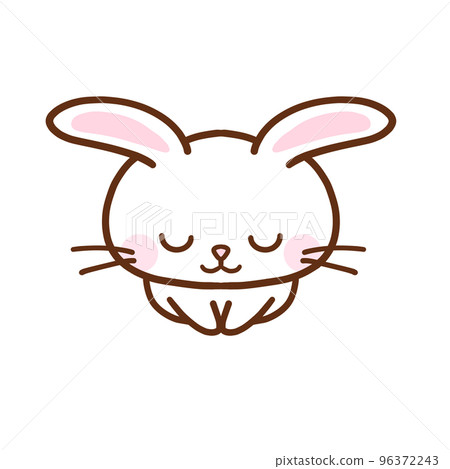 一隻兔子禮貌地鞠躬新年賀卡材料兔年 一隻兔子禮貌地鞠躬新年賀卡材料兔年 96372243