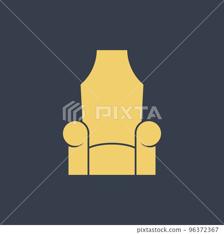 Throne of the king. 96372367