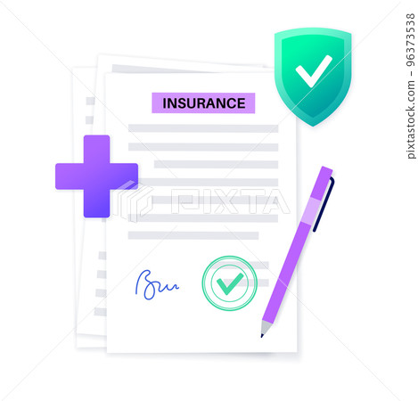 Health insurance form Health insurance form 96373538