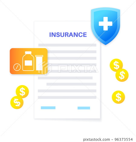 Health insurance form Health insurance form 96373554