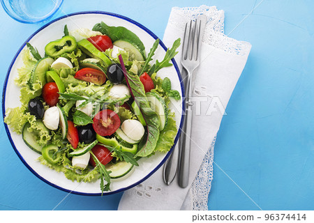 Green salad cheese 96374414