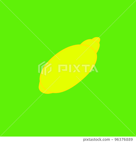 Lime on the green natural background 96376889