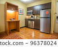 USA, luxury hotel room with kitchen 96378024