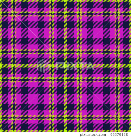 Pattern texture tartan. Vector fabric textile. Seamless check plaid background. 96379128