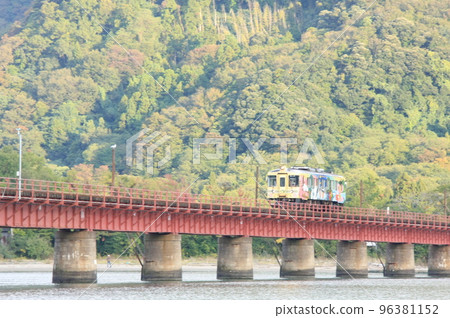 Kyoto Tango Railway Yuragawa Bridge Kyoto Tango Railway Yuragawa Bridge 96381152