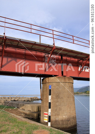 Kyoto Tango Railway Yuragawa Bridge Kyoto Tango Railway Yuragawa Bridge 96381180