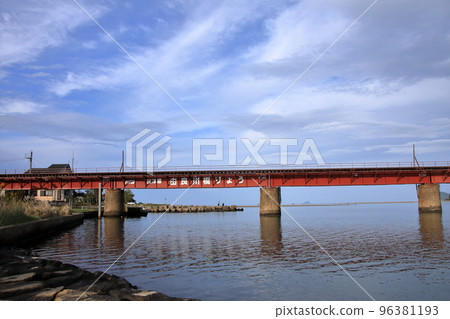 Kyoto Tango Railway Yuragawa Bridge Kyoto Tango Railway Yuragawa Bridge 96381193