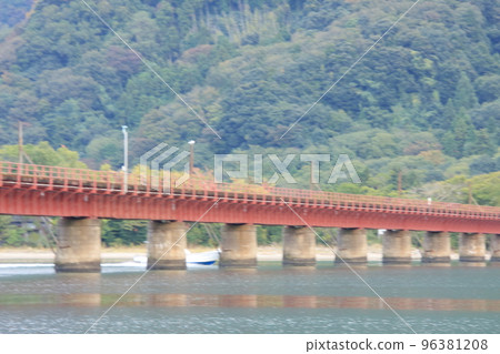 Kyoto Tango Railway Yuragawa Bridge Kyoto Tango Railway Yuragawa Bridge 96381208