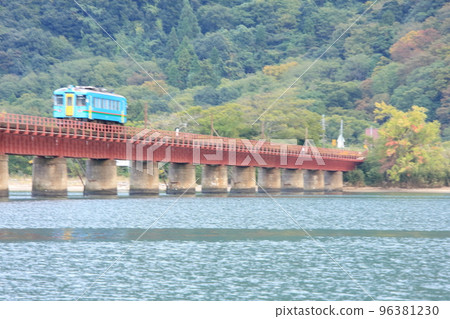 Kyoto Tango Railway Yuragawa Bridge Kyoto Tango Railway Yuragawa Bridge 96381230