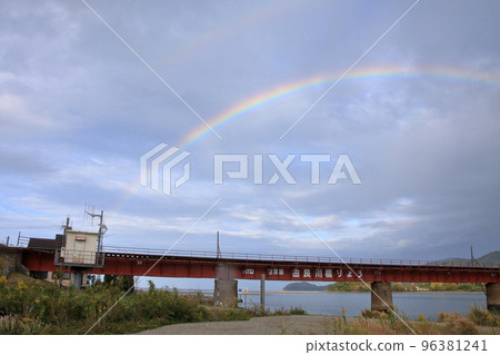 Kyoto Tango Railway Yuragawa Bridge Kyoto Tango Railway Yuragawa Bridge 96381241