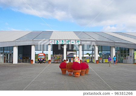 大分縣杵築市公園 Ruru 公園正門和紅地膚 大分縣杵築市公園 Ruru 公園正門和紅地膚 96381266