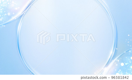 refreshing blue background material 96381842