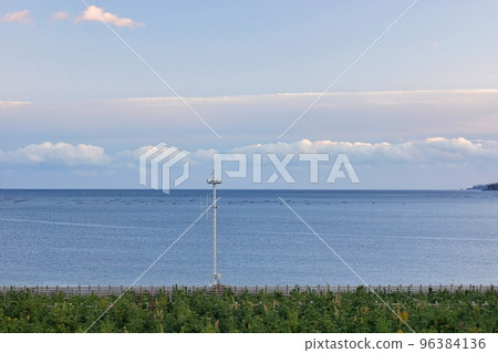Sea, tsunami, earthquake, disaster prevention radio, disaster prevention administrative radio Sea, tsunami, earthquake, disaster prevention radio, disaster prevention administrative radio 96384136