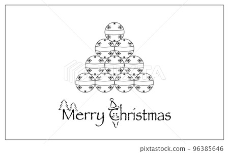 時尚聖誕卡材料 96385646