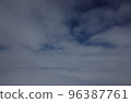 above thick clouds 96387761