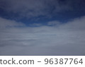 above thick clouds 96387764