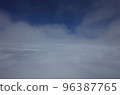 above thick clouds 96387765