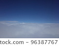 above thick clouds 96387767