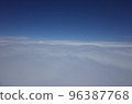 above thick clouds 96387768