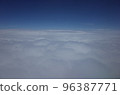 above thick clouds 96387771