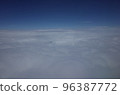above thick clouds 96387772