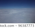 above thick clouds 96387773