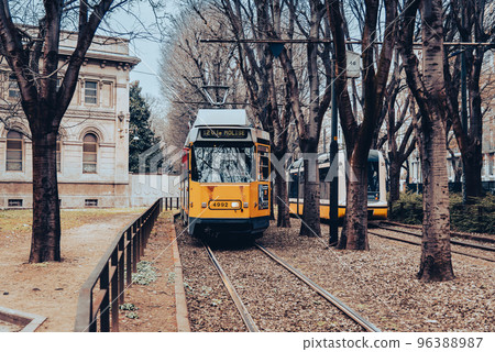 Milan's tram Lanza station area 96388987
