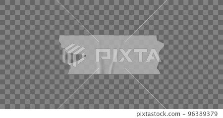 Adhesive tape. Sticky paper strip. Vector realistic scotch tapes Adhesive tape. Sticky paper strip. Vector realistic scotch tapes 96389379