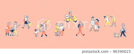 Men and women of all ages Various people 96390025