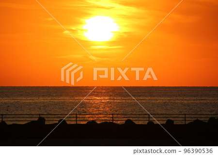 Sunset in Setouchi Sunset in Setouchi 96390536