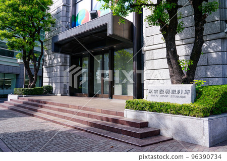 Kabutocho（東京都中央區）的東京證券交易所 96390734