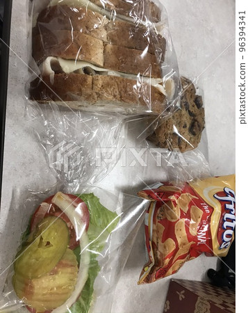 America's typical lunch set America's typical lunch set 96394341