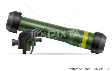 hand portable missile system vector illustration hand portable missile system vector illustration 96394624