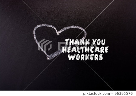 Thanks to doctors and medical workers during the coronavirus pandemic Thanks to doctors and medical workers during the coronavirus pandemic 96395576