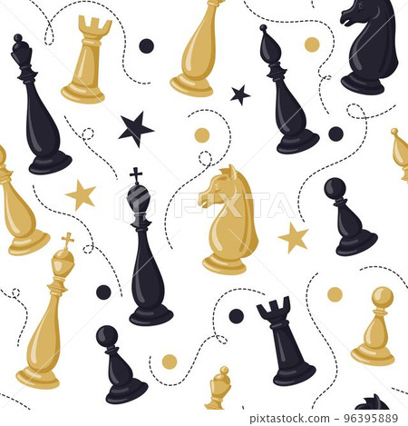 Checkmate on a white background chess black king Vector Image