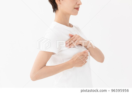 Female breast Female breast 96395956