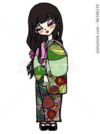 cute girl in sunny clothes cute girl in sunny clothes 96396239