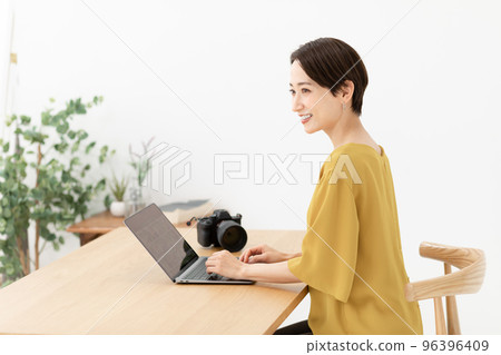 PC woman camera PC woman camera 96396409